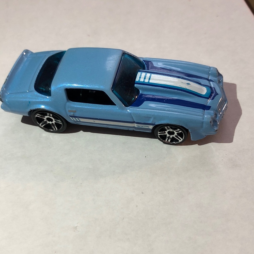 Blue 81’ Camaro Toy Car